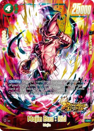 Image of Majin Buu : Kid (Bonus Pack Alternate Art) (FS10-15) - Starter Deck 10 Giblet Holofoil