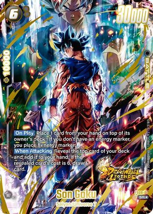 Image of Son Goku (Bonus Pack Alternate Art) (FS09-07) - Starter Deck 9 Shallot Holofoil