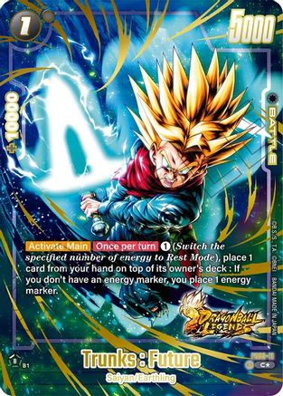 Image of Trunks : Future (Bonus Pack Alternate Art) (FS09-11) - Starter Deck 9 Shallot Holofoil