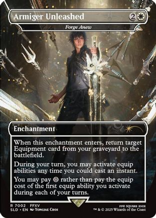 Image of Armiger Unleashed - Forge Anew (SLD-7002) - Secret Lair Drop Series
