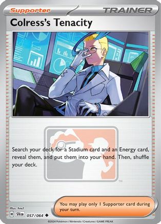 Image of Colress's Tenacity 057  - Reverse Holofoil League & Championship Cards - Promo