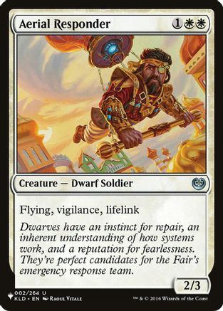 Image of Aerial Responder (KLD) (LIST-002/264) - The List Reprints