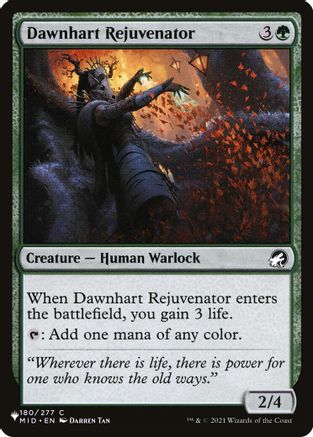 Image of Dawnhart Rejuvenator (LIST-180/277) - The List Reprints