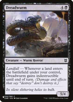 Image of Dreadwurm (LIST-100/280) - The List Reprints
