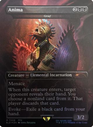 Image of Anima - Grief (Rainbow Foil) (SLD-7006) - Secret Lair Drop Series Foil