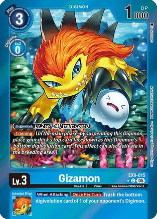Image of Gizamon (Limited Foil) (EX9-015) - Versus Monsters Foil