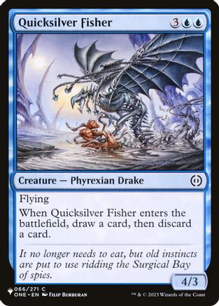 Image of Quicksilver Fisher (LIST-066/271) - The List Reprints