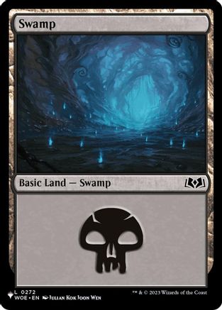 Image of Swamp (0272) (WOE) (LIST-272) - Wilds of Eldraine