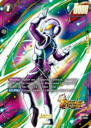 Image of Jaco (Bonus Pack Alternate Art) (FS09-04) - Starter Deck 9 Shallot Holofoil