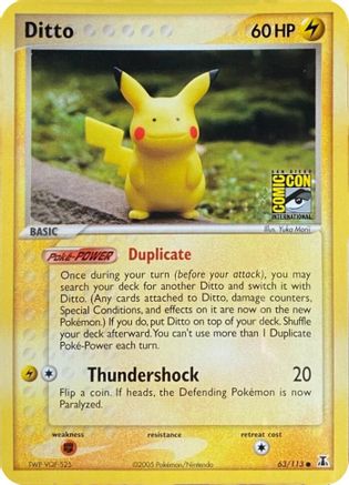 Image of Ditto 039/113  Miscellaneous Cards & Products - Uncommon