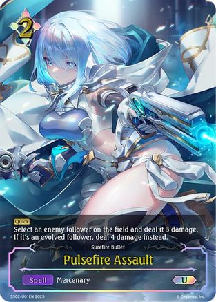 Image of Pulsefire Assault (SS02-U01EN) (SS02-U01EN) - SS02 Worlds Beyond Dragoncraft