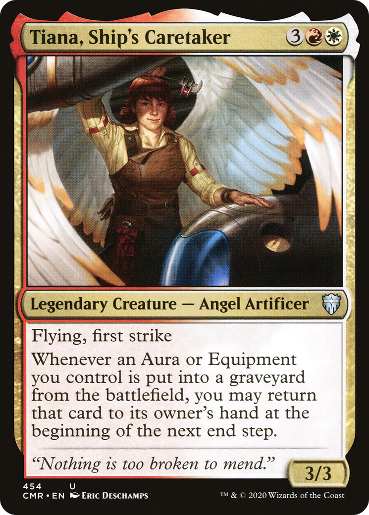 Image of Tiana, Ship's Caretaker (CMR-454) - Commander Legends