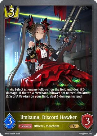 Image of Ilmisuna, Discord Hawker (BP10-025EN) - BP10 Gods of the Arcana