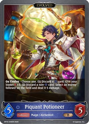 Image of Piquant Potioneer (Evolved) (BP10-049EN) - BP10 Gods of the Arcana