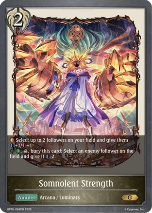 Image of Somnolent Strength (BP10-098EN) - BP10 Gods of the Arcana