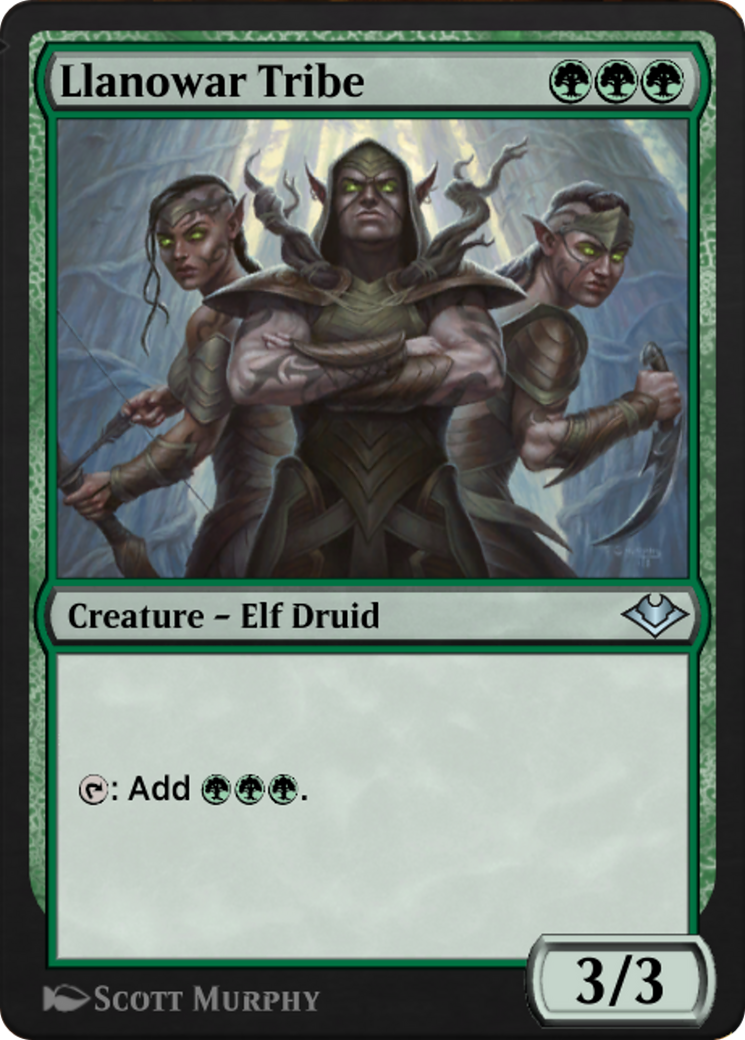 Image of Llanowar Tribe (J21-598) - Jumpstart: Historic Horizons