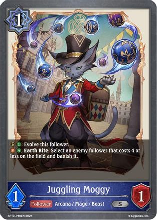 Image of Juggling Moggy - P10 (Foil) (BP10-P10EN) - BP10 Gods of the Arcana