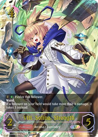 Image of VIII. Sofina, Strength (U) (BP10-U06EN) - BP10 Gods of the Arcana