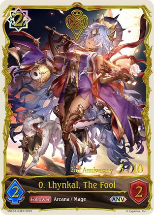 Image of 0. Lhynkal, The Fool (ANV) (SNC02-03EN) - BP10 Gods of the Arcana