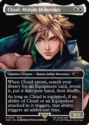 Image of Cloud, Midgar Mercenary (PTP-001) - Pro Tour Promos