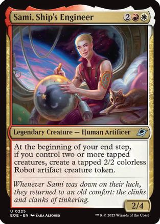 Image of Sami, Ship's Engineer (EOE-225) - Edge of Eternities