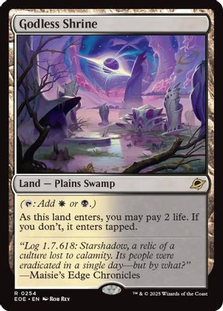 Image of Godless Shrine (EOE-254) - Edge of Eternities Foil