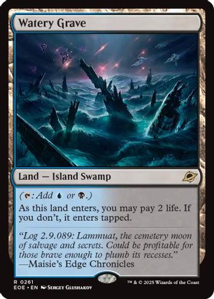 Image of Watery Grave (EOE-261) - Edge of Eternities Foil