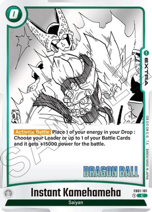 Image of Instant Kamehameha (FB01-101) - Manga Booster 01
