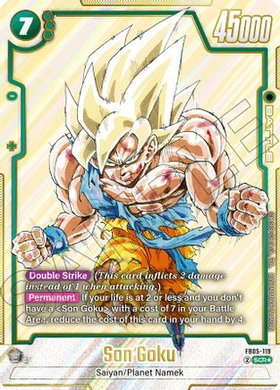 Image of Son Goku - FB05-119 (FB05-119) - Manga Booster 01 Holofoil