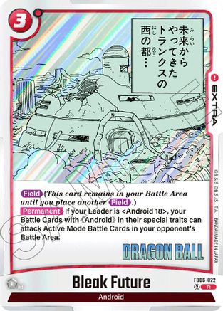Image of Bleak Future (FB06-022) - Manga Booster 01 Holofoil