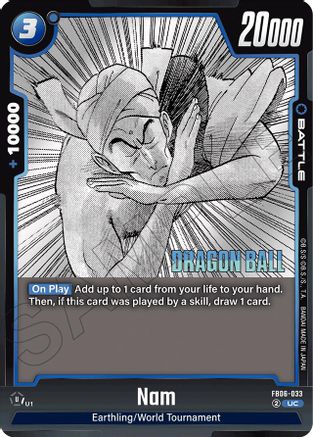 Image of Nam (FB06-033) - Manga Booster 01 Holofoil