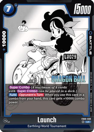 Image of Launch (FB06-038) - Manga Booster 01 Holofoil