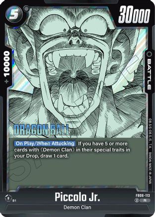 Image of Piccolo Jr. (FB06-113) - Manga Booster 01 Holofoil