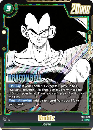 Image of Vegeta - SB01-026 (SB01-026) - Manga Booster 01 Holofoil