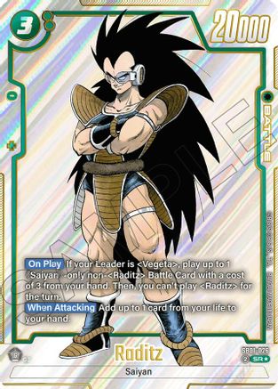 Image of Vegeta - SB01-026 (Alternate Art) (SB01-026) - Manga Booster 01 Holofoil