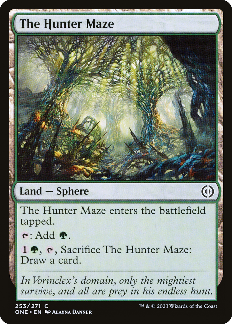 Image of The Hunter Maze (ONE-253) - Phyrexia: All Will Be One