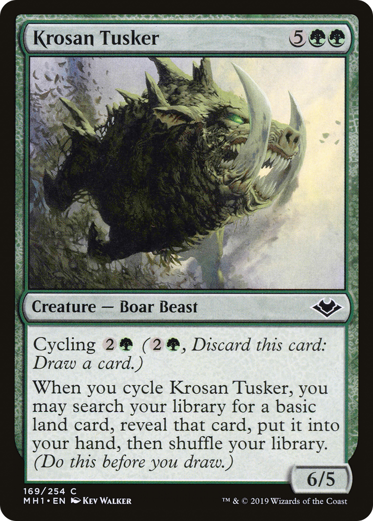 Image of Krosan Tusker (MH1-169) - Modern Horizons
