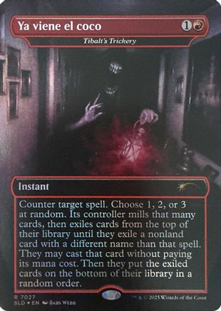 Image of Ya viene el coco - Tibalt's Trickery (Rainbow Foil) (SLD-7027) - Secret Lair Drop Series Foil