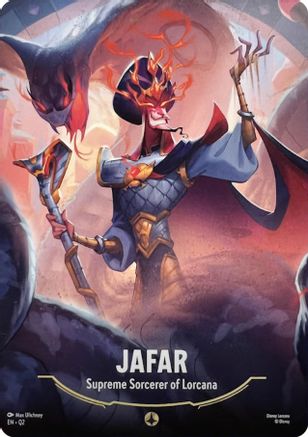 Image of Jafar - Supreme Sorcerer of Lorcana (Oversized)  - Illumineers Quest Palace Heist