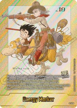 Image of Energy Marker (E-43) (Gold) (E-43) - Fusion World Energy Markers Holofoil