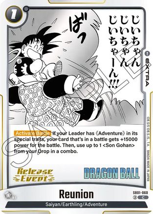 Image of Reunion (SB01-060) - Manga Booster 01 Release Event Cards