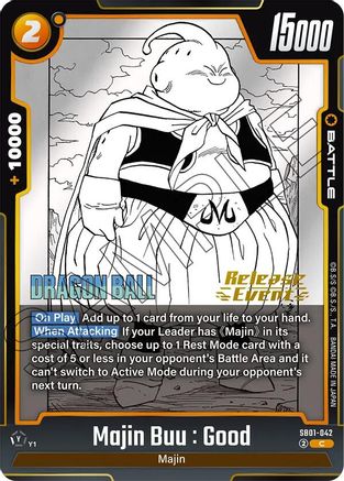 Image of Majin Buu : Good - SB01-042 (SB01-042) - Manga Booster 01 Release Event Cards