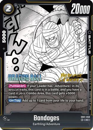 Image of Bandages (SB01-058) - Manga Booster 01 Release Event Cards