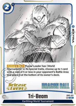 Image of Tri-Beam (SB01-021) - Manga Booster 01 Release Event Cards