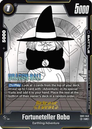 Image of Fortuneteller Baba (SB01-049) - Manga Booster 01 Release Event Cards