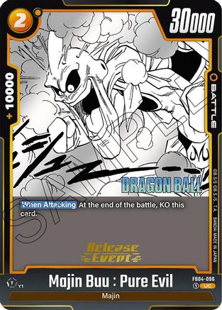 Image of Majin Buu : Pure Evil - FB04-096 (FB04-096) - Manga Booster 01 Release Event Cards
