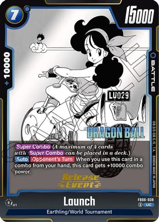 Image of Launch (FB06-038) - Manga Booster 01 Release Event Cards