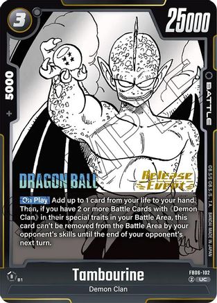 Image of Tambourine (FB06-102) - Manga Booster 01 Release Event Cards