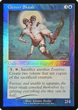 Image of Cleaver Skaab (Retro Frame) (SLD-834) - Secret Lair Drop Series Foil