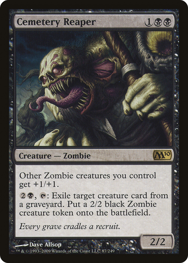 Image of Cemetery Reaper (M10-087) - Magic 2010 Foil